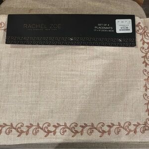 Rachel Zoe Placemats Set of 4